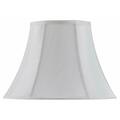 Radiant SH-8104-18-WH 18 in. Vertical Piped Basic Bell Shade, White RA49433